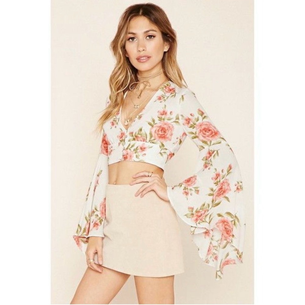 Forever 21 Floral Patterned Blouse